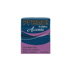 Sculpey - Premo Polimer Kil 57gr Granit Mavi