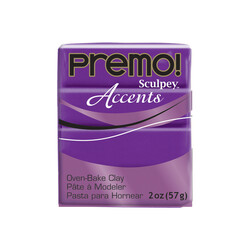 Sculpey - Premo Polimer Kil 57gr Mor İnci