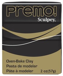 Sculpey - Sculpey Premo Polimer Kil 57gr Siyah