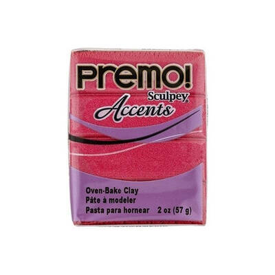 Premo Polimer Kil 57gr Transparan Kırmızı