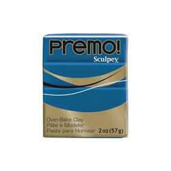 Sculpey - Premo Polimer Kil 57gr Transparan Mavi