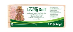 Sculpey - Super Sculpey Living Doll-Beige 454gr